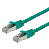 VALUE Patchkabel Cat.6 (Class E) S/FTP (PiMF), LS0H, groen, 5 m - thumbnail