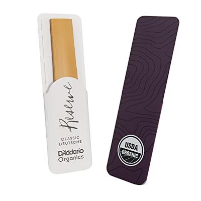 D'Addario Woodwinds ORCR1035D organic Reserve Deutsche Klarinetrieten, 3.5, 10-pack D'Addario Woodwinds ORCR1035D organic Reserve Deutsche Klarinetrieten, 3.5, 10-pack