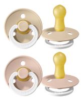 Set van 2 BIBS Colour-fopspenen, maat 2 van 6 tot 18 maanden rouge - thumbnail