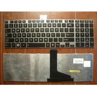 Notebook keyboard for Toshiba Satellite P870 P850 L850 L855 L870 grey frame - thumbnail