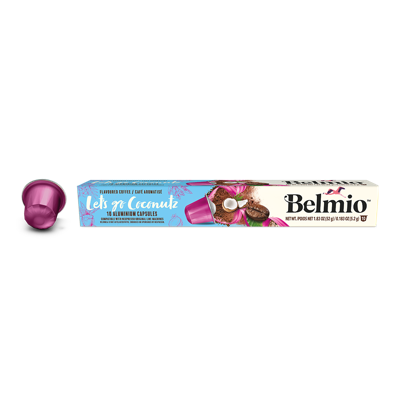 Belmio Let&apos;s Go Coconutz - 10 koffiecups