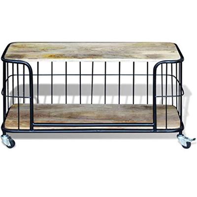 VidaXL Tv-meubel100x40x45 cm massief mangohout