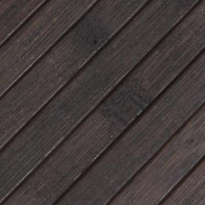 VidaXL Vloerkleed rechthoekig 60x500 cm bamboe donkerbruin