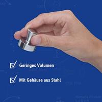 Maul Neodymium magneet (Ø x h) 32 mm x 33 mm Kegel Zilver 2 stuk(s) 6168996 - thumbnail