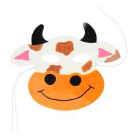 Creativ Company Knutsel maskers dieren, 16st. - thumbnail