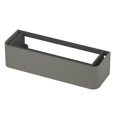 INK - Afgeronde Onderkast Gelakt 1 Lade Softclose Tbv Grepen - 1400x450x350 Mm - Mat Beton Groen