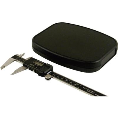 Hammond Electronics 1599TABMBKBAT Universele behuizing 170 x 135 x 27 Zwart 1 stuk(s)