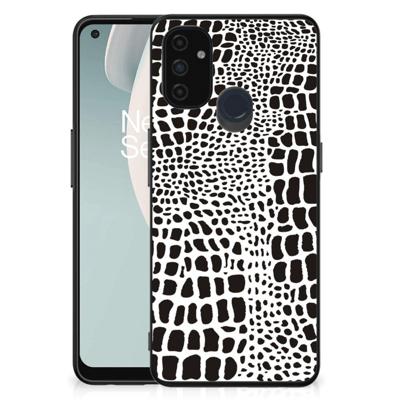 OnePlus Nord N100 Dierenprint Telefoonhoesje Slangenprint
