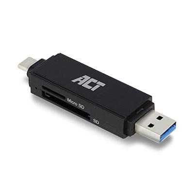 ACT AC6375 USB-A & USB-C kaartlezer