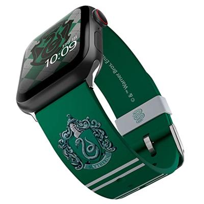 Harry Potter Zwadderich Edition, officieel gelicentieerde siliconen horlogeband voor Apple Watch, compatibel met Apple Watch