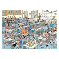 Jan Van Haasteren legpuzzel - de kattenshow - 1000st. - thumbnail