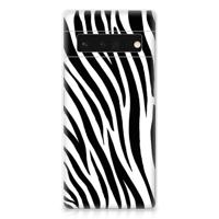 Google Pixel 6 Pro | TPU Hoesje | Zebra - thumbnail
