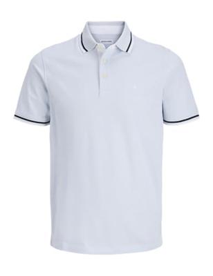 Jack & Jones Jjepaulos Polo Ss Noos Poloshirts Celestial Blue