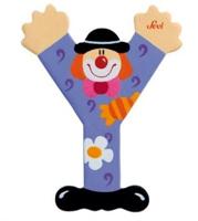 Sevi letter clown y: 10 cm (81761) - thumbnail