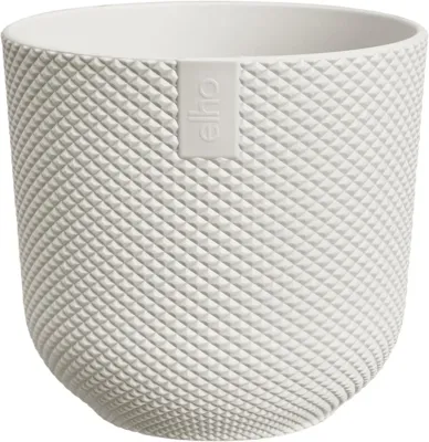 elho bloempot jazz rond mini d11 h10cm Zijdewit