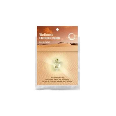 Beschermengel Hanger Bergkristal met displaykaartje (20 mm) Beschermengel Hanger Bergkristal met displaykaartje (20 mm)