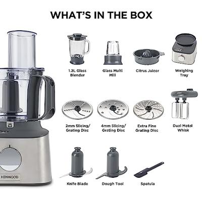 Kenwood FDM313SS Foodprocessor Zilver