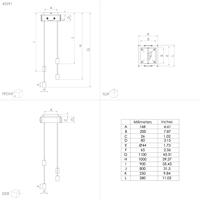 Eglo HanglampWootton met hout - 43591 - thumbnail