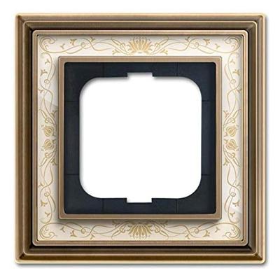 Busch-Jaeger 2CKA001754A4663 Frame Frame 1-voudig Messing 1 stuk(s)