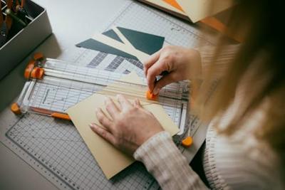 Fiskars papiersnijder, afm 30x31 cm, 1 stuk