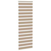 Zebra Blind 85x230 cm stofbreedte 80,9 cm polyester zandbruin - thumbnail