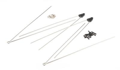 Mirage spatbord draadstangset van 4 stuks met bevestiging