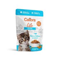 CALIBRA Cat Life pouch Kitten Salmon in gravy - nat kattenvoer - 85g - thumbnail