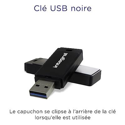 Integral USB 2.0 stick, 64 GB, zwart
