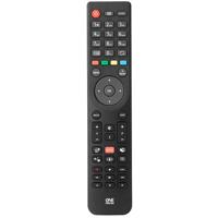 OneForAll Telefunken afstandsbediening universeel Afstandsbediening Zwart - thumbnail