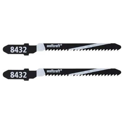Wolfcraft Decoupeerzaagbladen | T-schacht | L50mm | 2 stuks - 8432000 Wolfcraft Decoupeerzaagbladen | T-schacht | L50mm | 2 stuks - 8432000