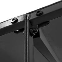 Luifel 2x2,3 m 180 g/m stof en staal antracietkleurig - thumbnail