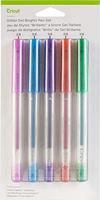 Cricut Explore/Maker Medium Point Gel 5-Pack Glitter Brights Stiftset Glittereffect, Rood, Groen, Roze, Violet, Blauw - thumbnail