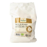Primeal Half volkoren tarwemeel borsa 110 bio 1 Kilogram - thumbnail