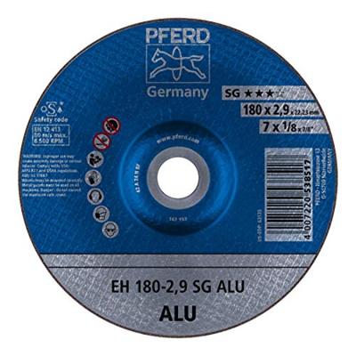 PFERD TOOLS EH 180-2,9 SG ALU 61323323 Doorslijpschijf gebogen 180 mm 25 stuk(s) Aluminium, Non-ferrometaal PFERD TOOLS EH 180-2,9 SG ALU 61323323 Doorslijpschijf gebogen 180 mm 25 stuk(s) Aluminium, Non-ferrometaal