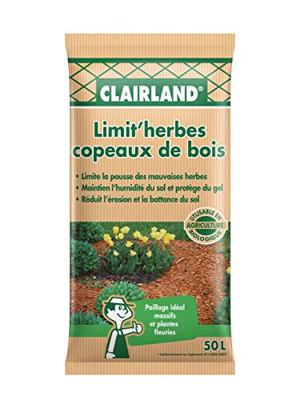 CLAIRLAND Natuurlijke houtsnippers Limit'herbes - 50 L
