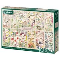 Falcon - Country Diary Summer (1000 Stukjes) - Puzzel;Puzzel (8710126113059) - thumbnail