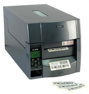 Citizen CL-S703R labelprinter Direct thermisch/Thermische overdracht 300 x 300 DPI Bedraad en draadloos