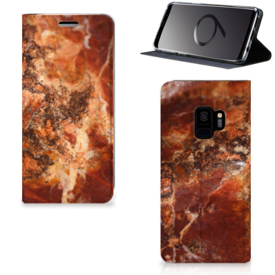 Samsung Galaxy S9 | Standcase | Marmer Bruin Samsung Galaxy S9 | Standcase | Marmer Bruin