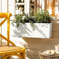 LECHUZA Jardiniere Balconera Kleur 50 ALL-IN-ONE Wit 15670 - thumbnail