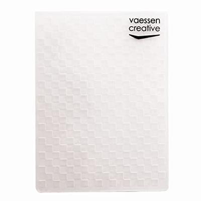 Vaessen Creative • embossing folder geruit