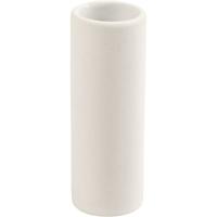 Creativ Company Vaas, h: 11 cm, d 4 cm, wit, 1 stuk - thumbnail