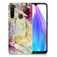 Smartphone hoesje Xiaomi Redmi Note 8T Letter Painting - thumbnail