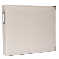 We R Makers • classic leather ring album greige 30,5x30,5cm - thumbnail