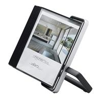 Zichtpanelensysteem bureau Tarifold VEO PP A4 met 10-tassen zwart - thumbnail