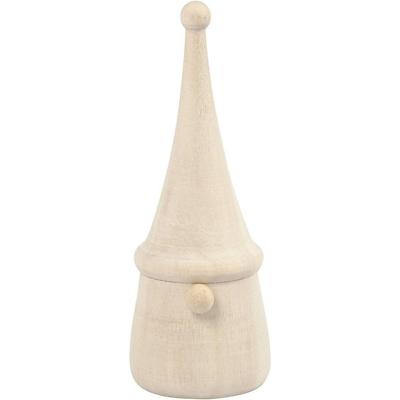 Creativ Company Scandinavische kerstkabouter, h: 8 cm, d 3 cm, 1 stuk Creativ Company Scandinavische kerstkabouter, h: 8 cm, d 3 cm, 1 stuk