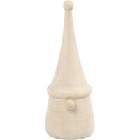 Creativ Company Scandinavische kerstkabouter, h: 8 cm, d 3 cm, 1 stuk - thumbnail