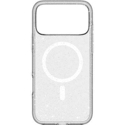 White Diamonds Mag Glitter Cover Apple iPhone 17 Pro Max Transparant MagSafe compatible