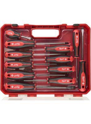Milwaukee Tri-lobe schroevendraaier Set 12- delig - 4932472003