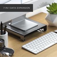 Satechi Monitor Stand Hub USB-C laptopdockingstation / standaard - thumbnail