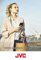 Jvc Ha F19 Draadloze Bluetooth Koptelefoon Rood Retro Zwart - thumbnail